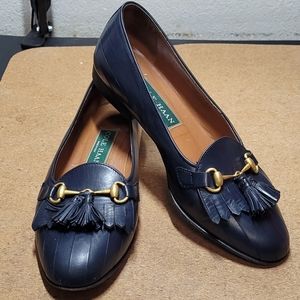 Cole Haan Dark Blue Genuine Leather Loafers